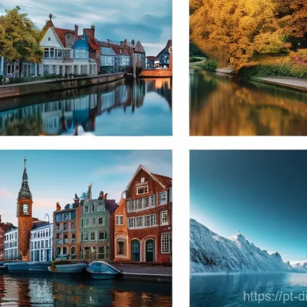 디지털 프리 존의 사물인터넷 IoT  활용 - Here are three detailed image prompts in English, inspired by the provided text about the Internet o...