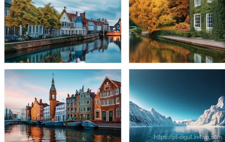 디지털 프리 존의 사물인터넷 IoT  활용 - Here are three detailed image prompts in English, inspired by the provided text about the Internet o...