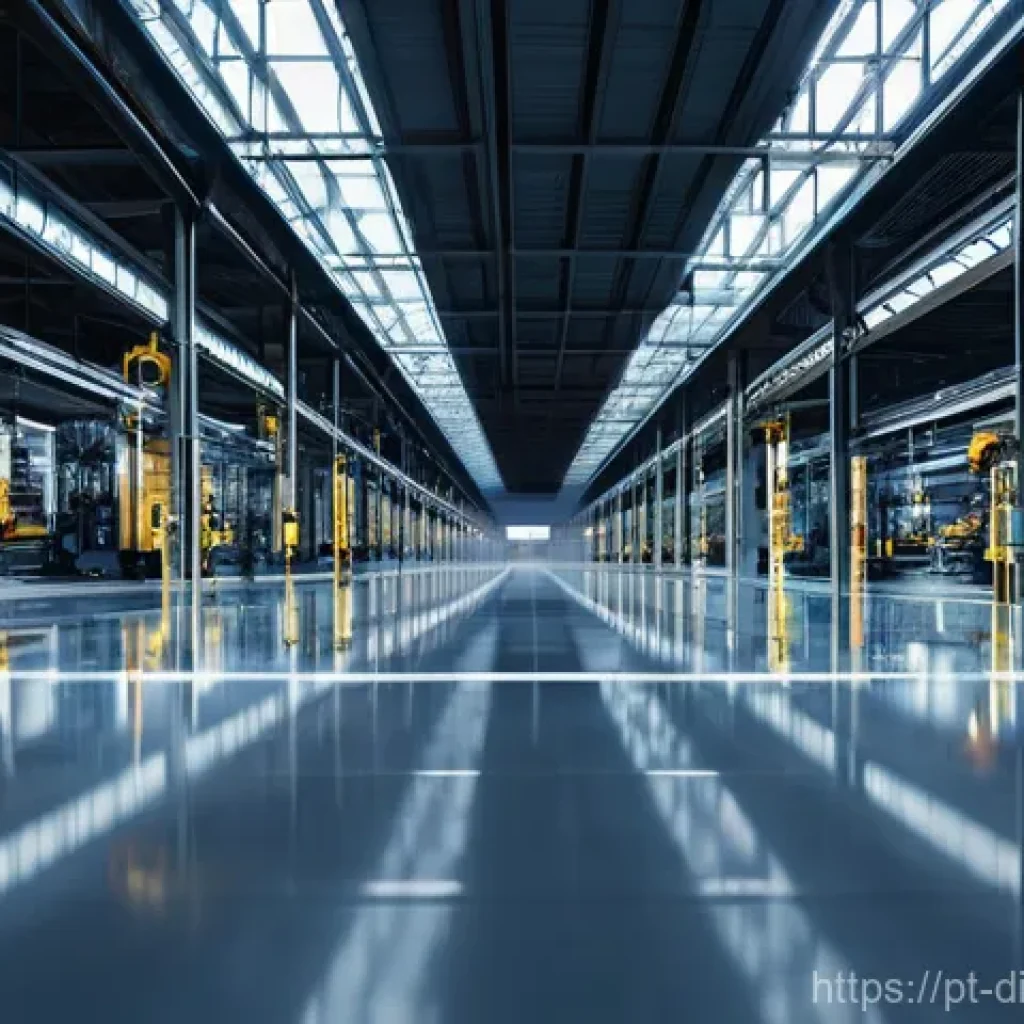 디지털 프리 존과 산업 혁신 - 0: Human-Robot Harmony in a Smart Factory

"**Prompt:** A modern, highly automated factory floor sho...