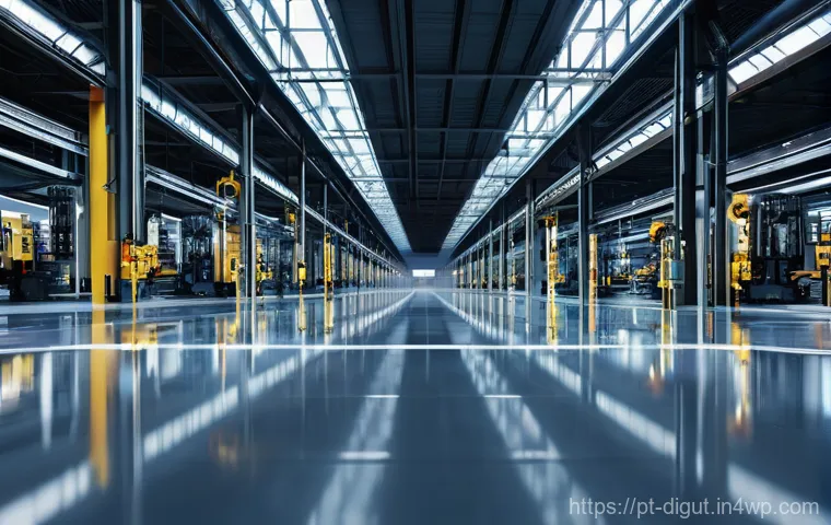 디지털 프리 존과 산업 혁신 - 0: Human-Robot Harmony in a Smart Factory

"**Prompt:** A modern, highly automated factory floor sho...